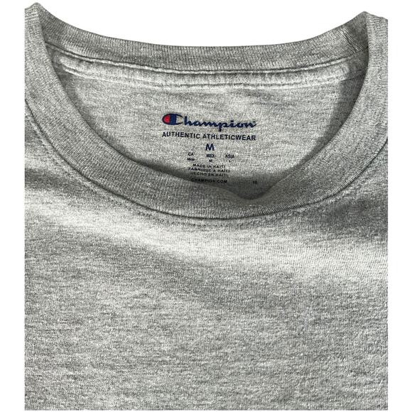 Champion Set of 3 T-Shirts Size Medium Heather Gray Mens Casual Active Sports - Picture 6 of 9